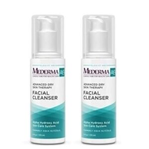 2pk - Mederma  Ag Hydrating Facial Cleanser Hypoallergenic-6 Fluid Ounce